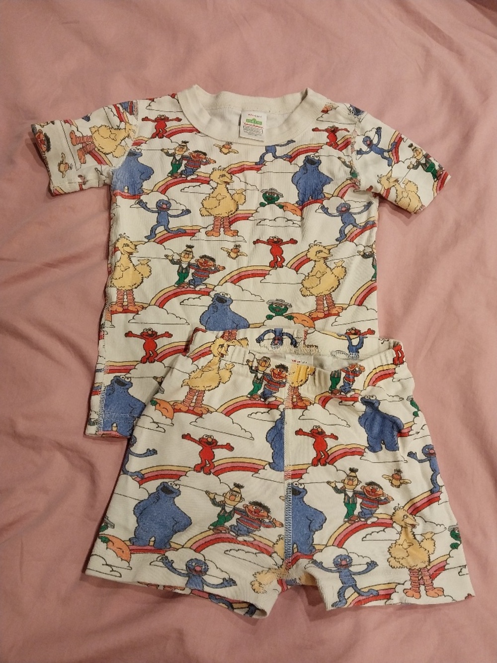 Sesame Street Pajamas in Size 4